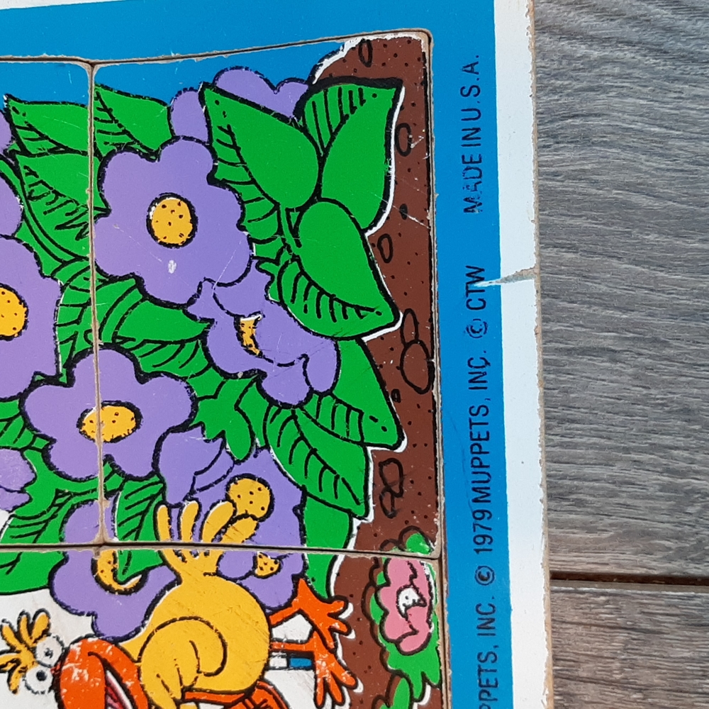 Big bird playskool vintage 1979 puzzle - Picture 2 of 4